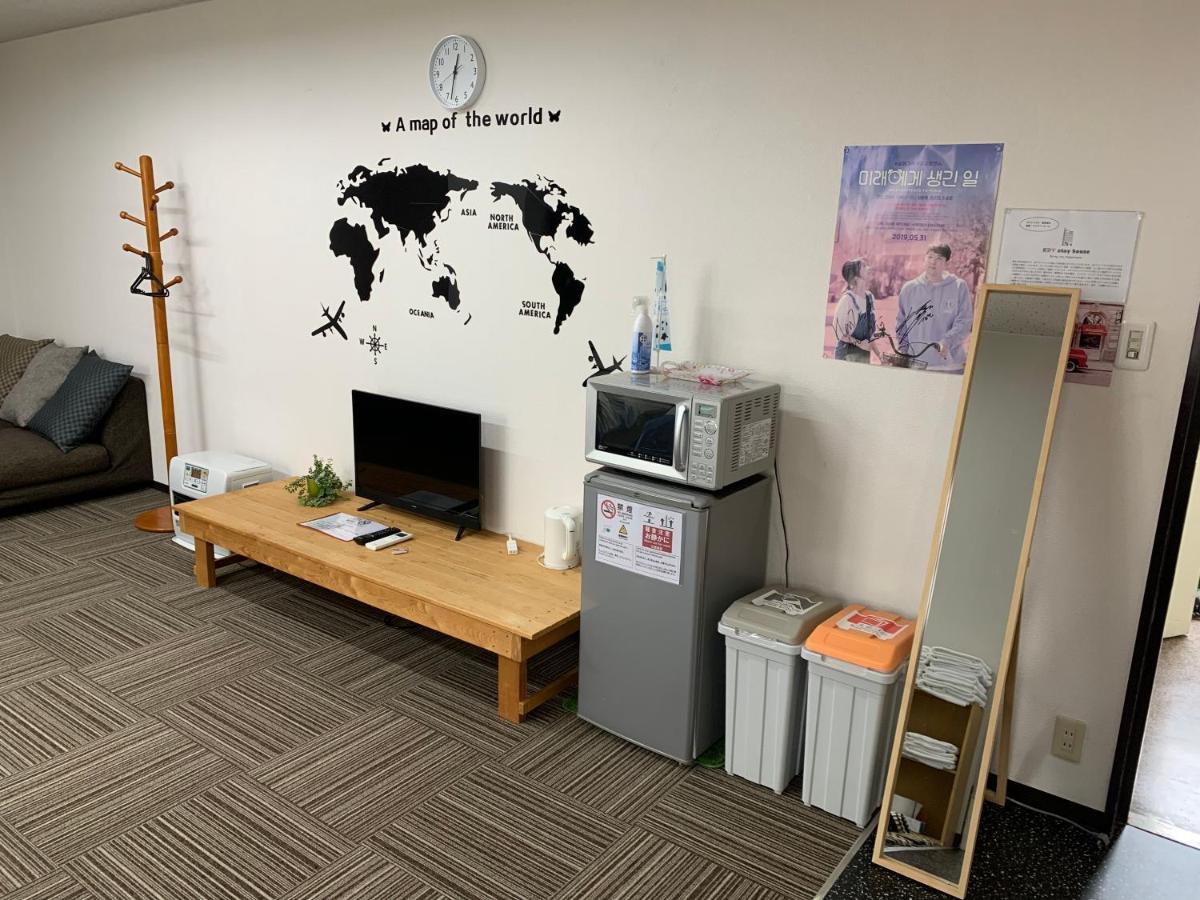 4人で一緒に熊本の中心地の最も広く安価な部屋 Kdy Stay Kumamoto Exterior foto